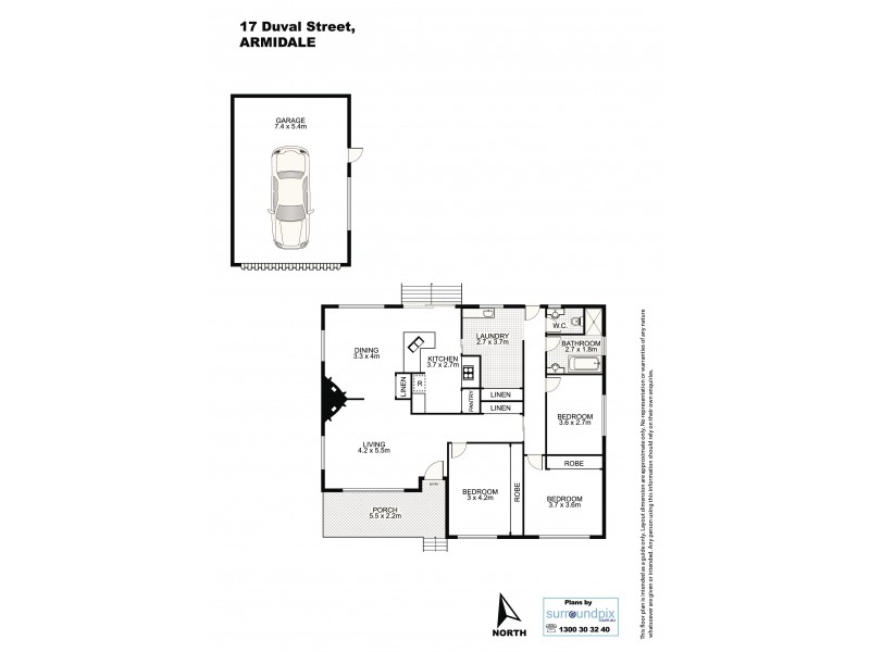 17 Duval Street, Armidale NSW 2350 Floorplan
