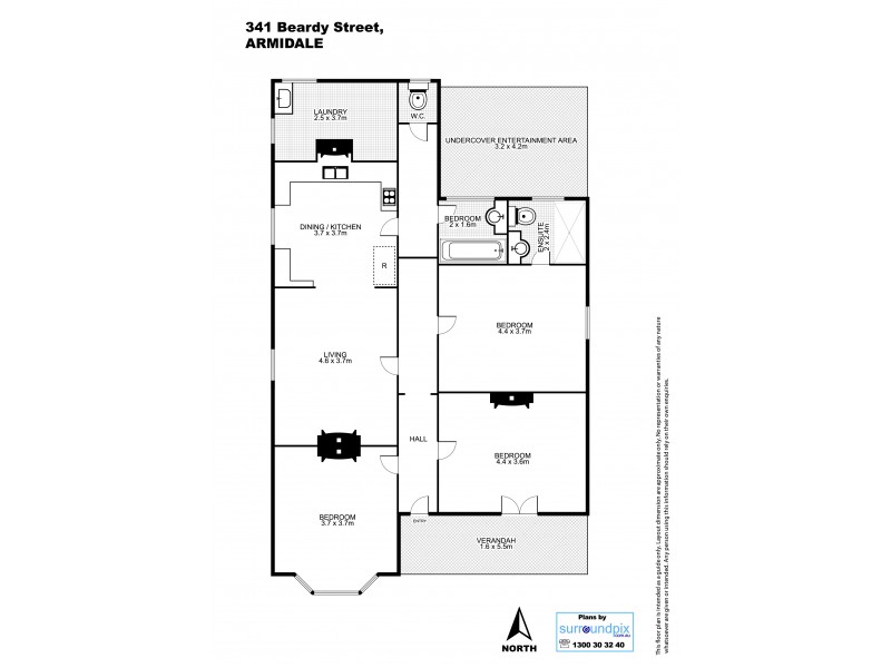 341 Beardy Street, Armidale NSW 2350 Floorplan