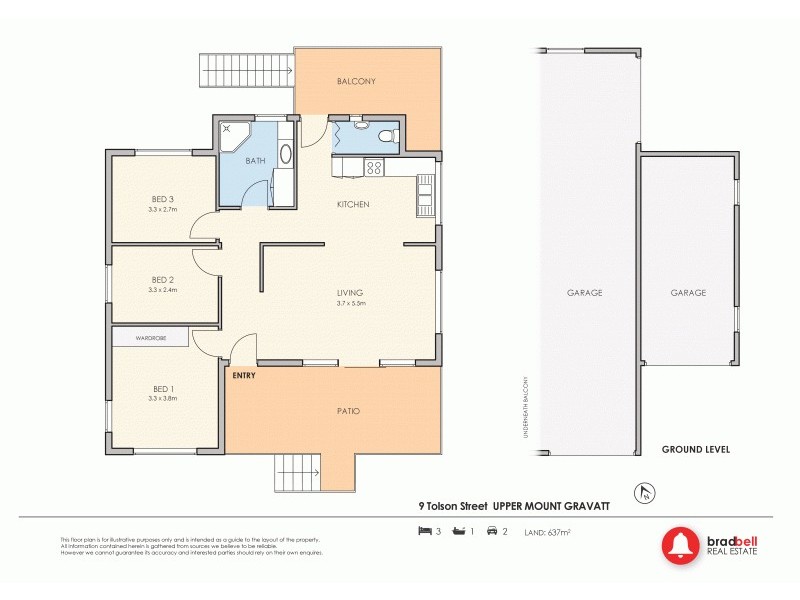 9 Tolson Street, Upper Mount Gravatt QLD 4122 Floorplan
