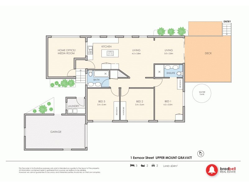 1 Exmoor Street, Upper Mount Gravatt QLD 4122 Floorplan