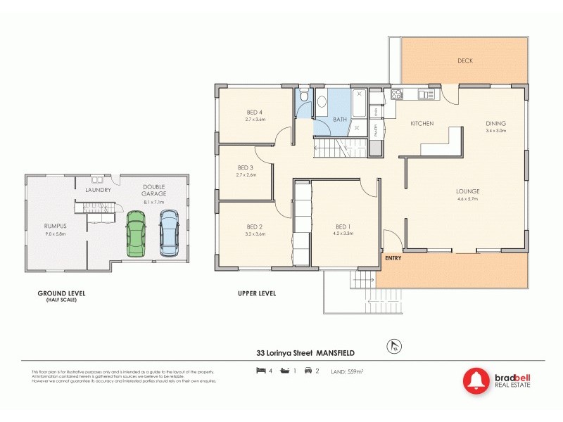 33 Lorinya Street, Mansfield QLD 4122 Floorplan