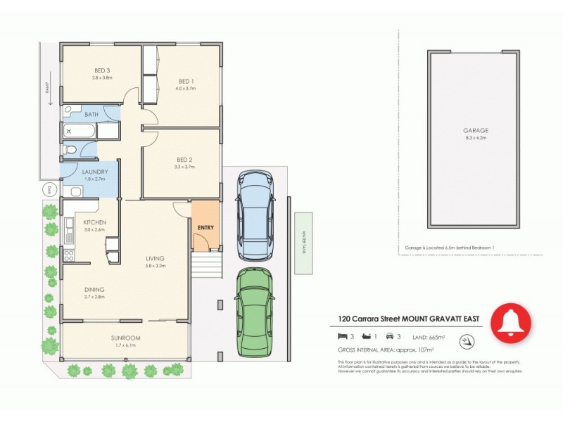 1047 Cavendish Road, Mount Gravatt East QLD 4122 Floorplan