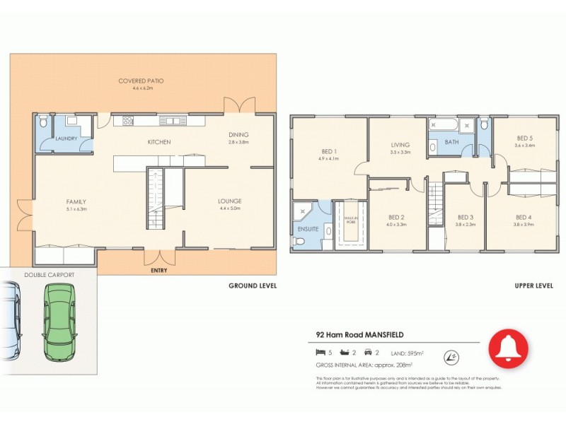 92 Ham Road, Mansfield QLD 4122 Floorplan