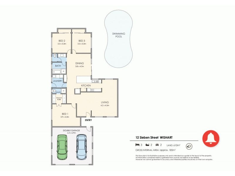 12 Sieben Street, Wishart QLD 4122 Floorplan