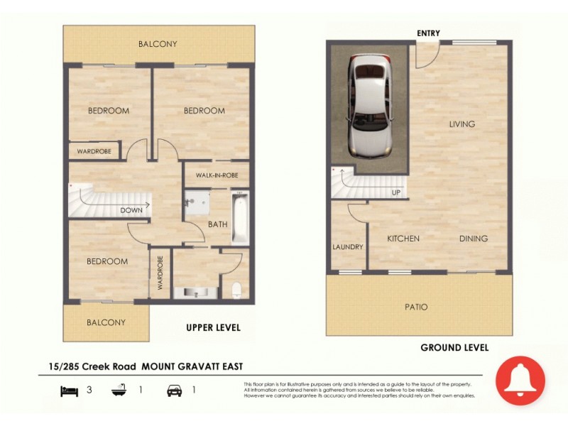 15/285 Creek Road, Mount Gravatt East QLD 4122 Floorplan