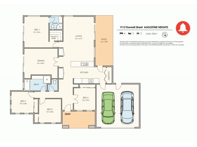 19 O’Donnell Street, Augustine Heights QLD 4300 Floorplan