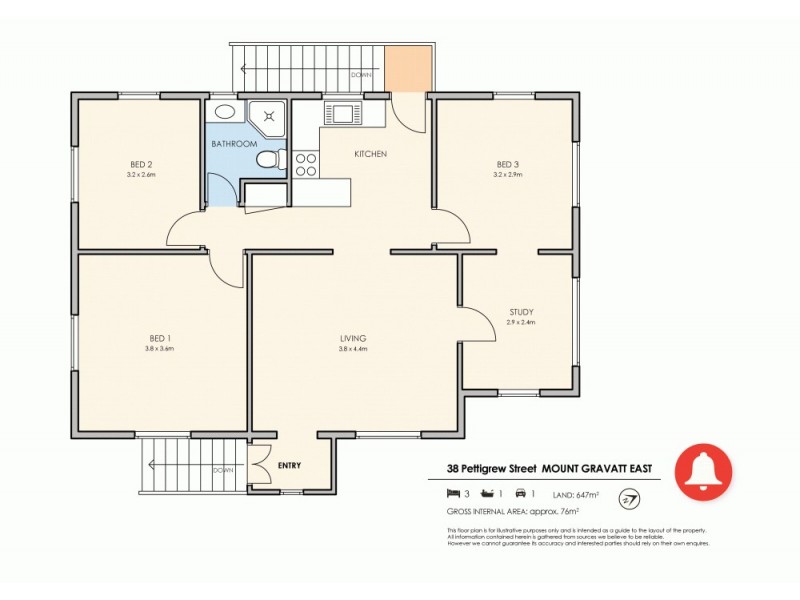 38 Pettigrew Street, Mount Gravatt East QLD 4122 Floorplan