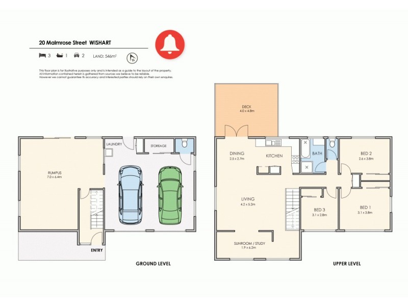 20 Malmrose Street, Wishart QLD 4122 Floorplan