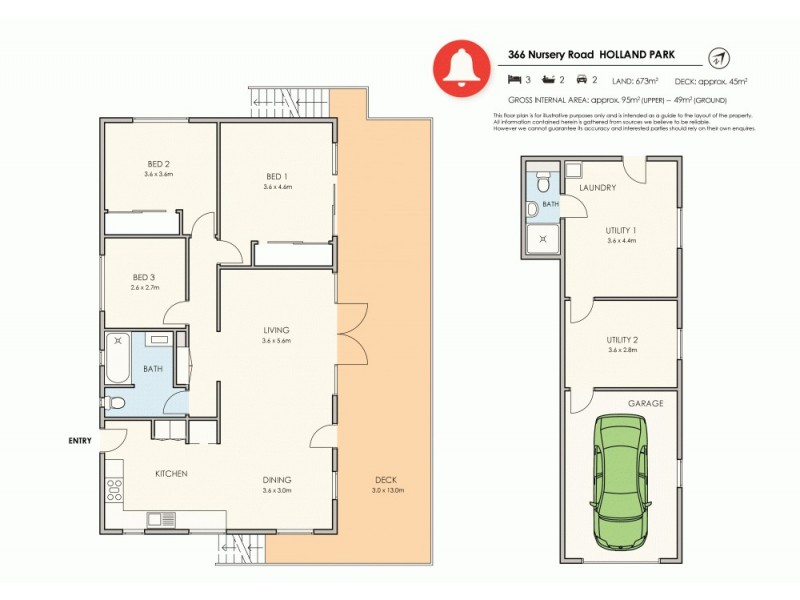 366 Nursery Road, Holland Park QLD 4121 Floorplan