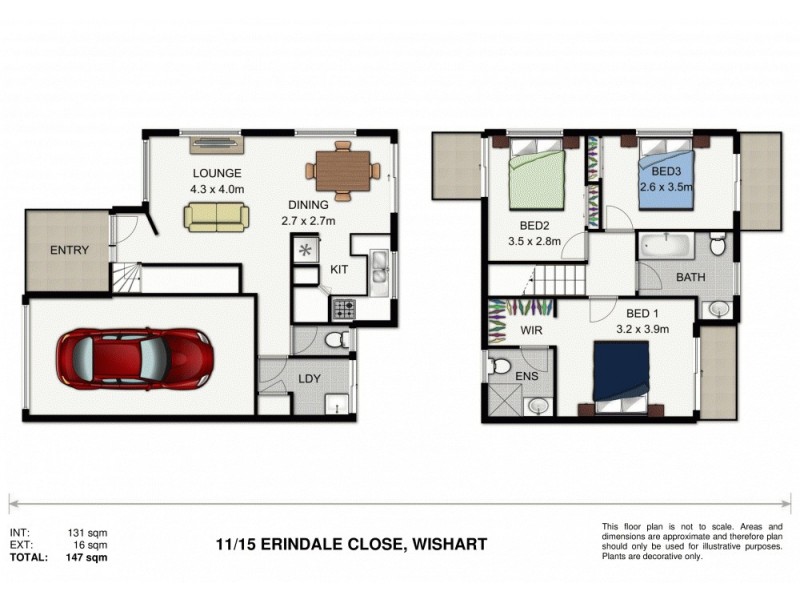 11/15 Erindale Close, Wishart QLD 4122 Floorplan