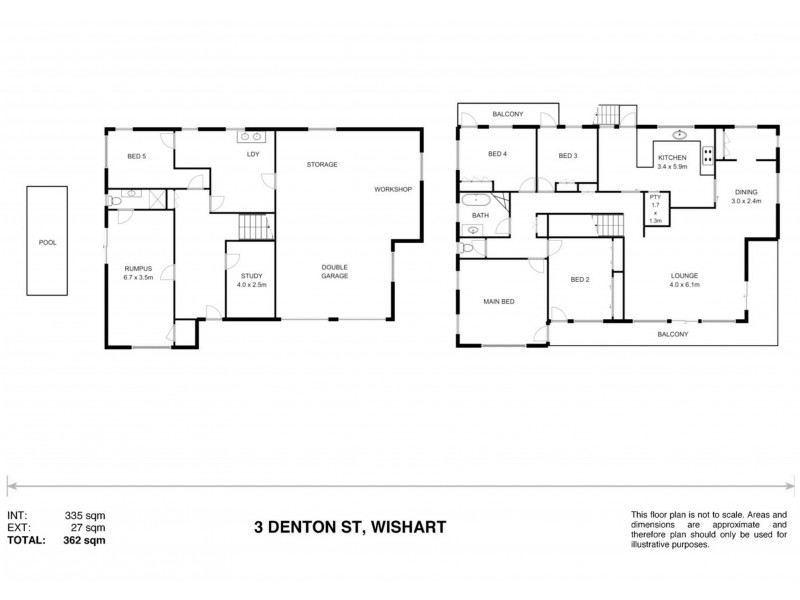 3 Denton Street, Wishart QLD 4122 Floorplan