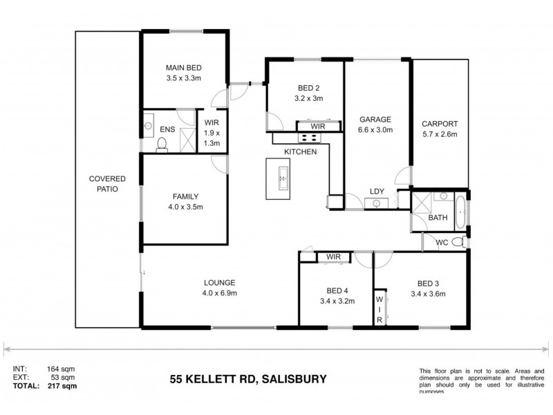 55 Kellett Road, Salisbury QLD 4107 Floorplan
