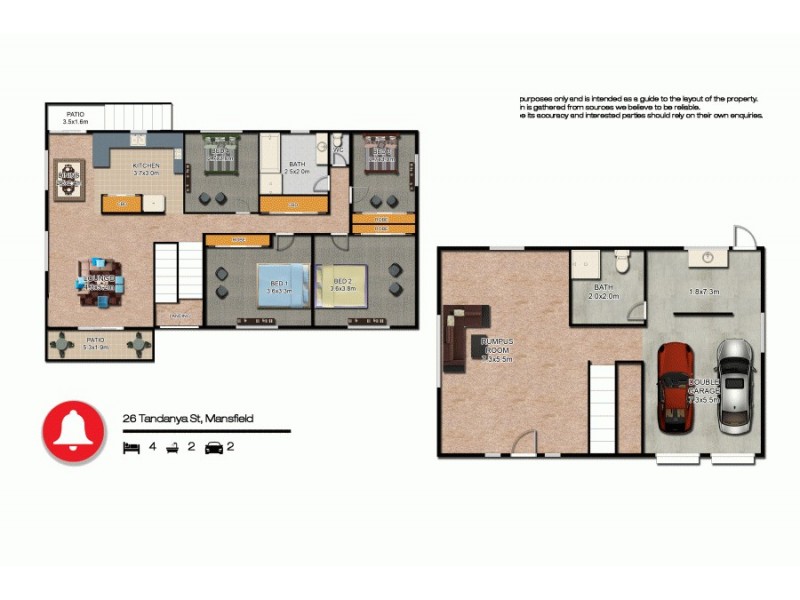 26 Tandanya Street, Mansfield QLD 4122 Floorplan