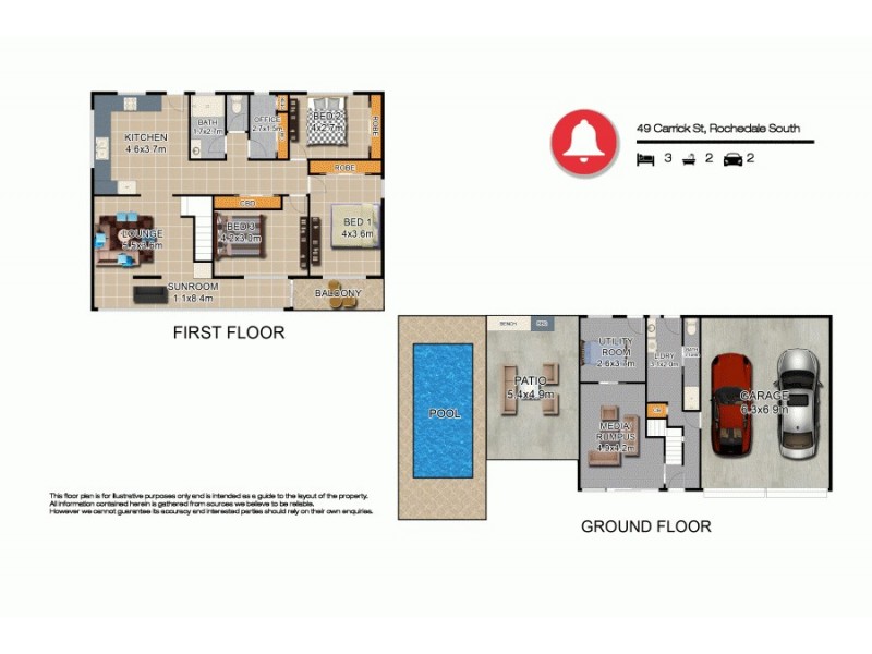 49 Carrick Street, Rochedale South QLD 4123 Floorplan