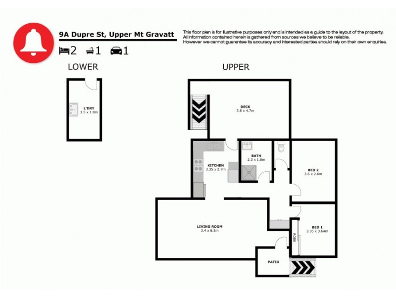 9A Dupre Street, Upper Mount Gravatt QLD 4122 Floorplan