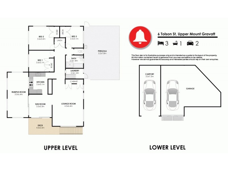 6 Tolson Street, Upper Mount Gravatt QLD 4122 Floorplan