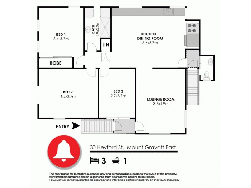 30 Heyford Street, Mount Gravatt East QLD 4122 Floorplan