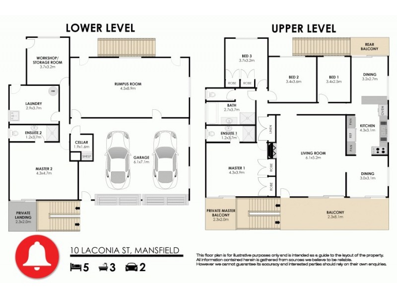 10 Laconia Street, Mansfield QLD 4122 Floorplan