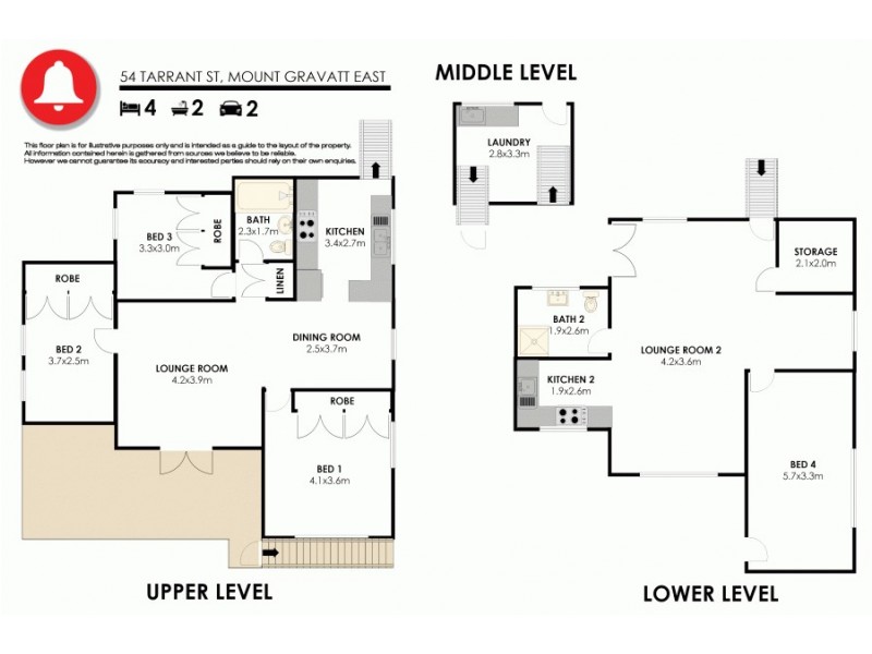 54 Tarrant Street, Mount Gravatt East QLD 4122 Floorplan