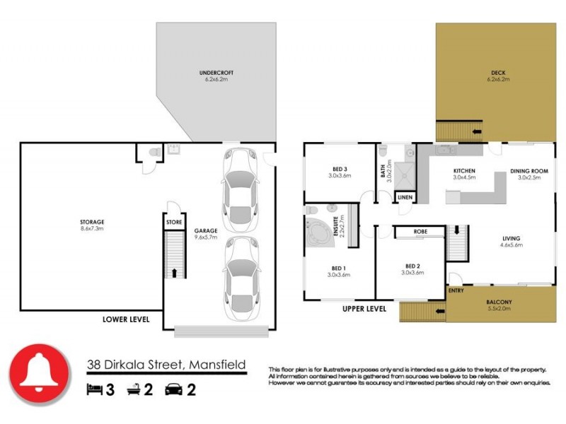 38 Dirkala Street, Mansfield QLD 4122 Floorplan