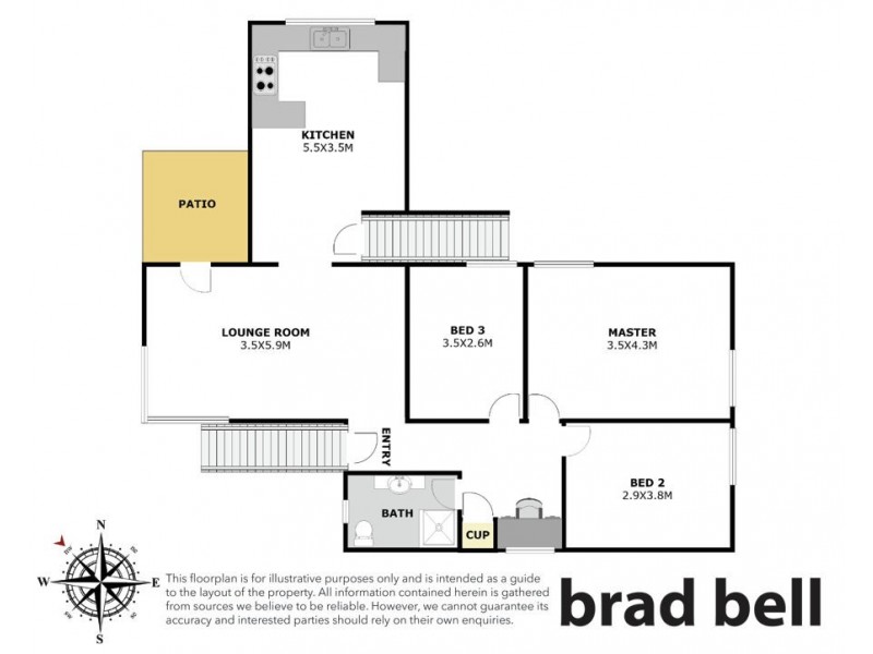 8 Derwent Street, Upper Mount Gravatt QLD 4122 Floorplan