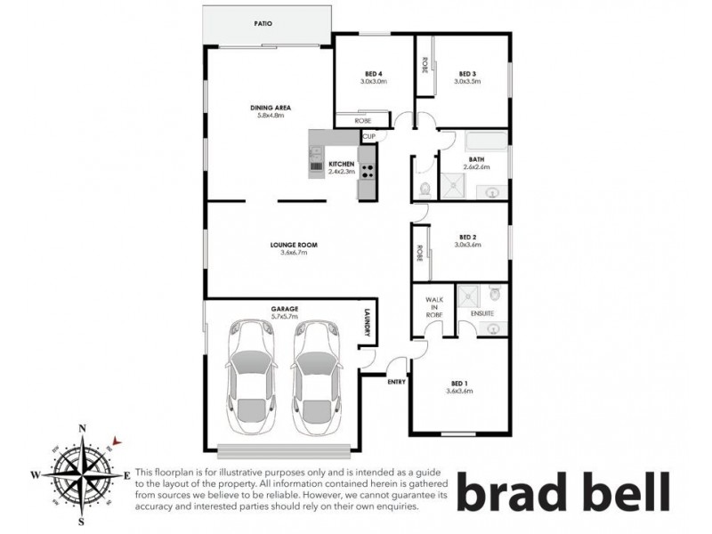 4 Supply Court, Brassall QLD 4305 Floorplan
