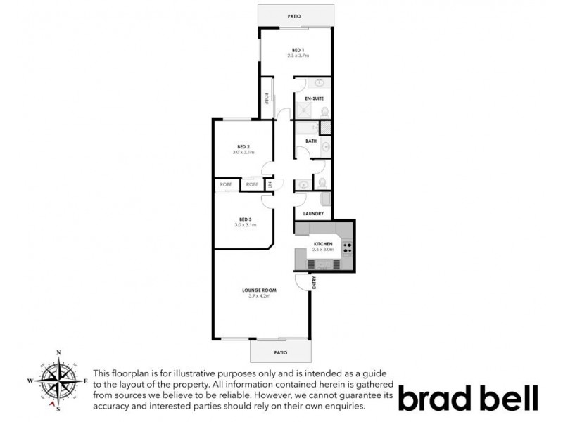 9/46 Lani Street, Wishart QLD 4122 Floorplan