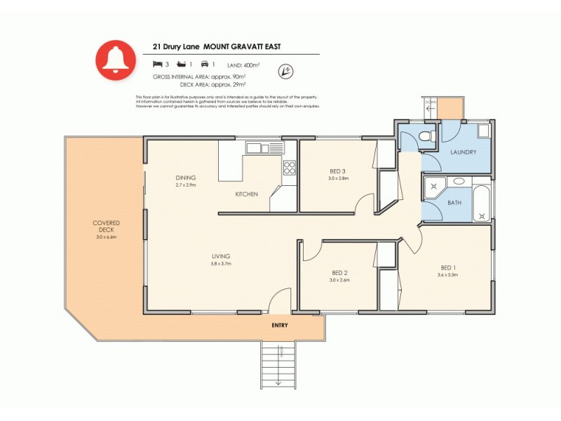 21 Drury Lane, Mount Gravatt East QLD 4122 Floorplan