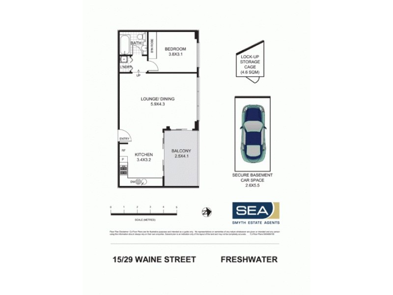 15/29 Waine Street, Freshwater NSW 2096 Floorplan