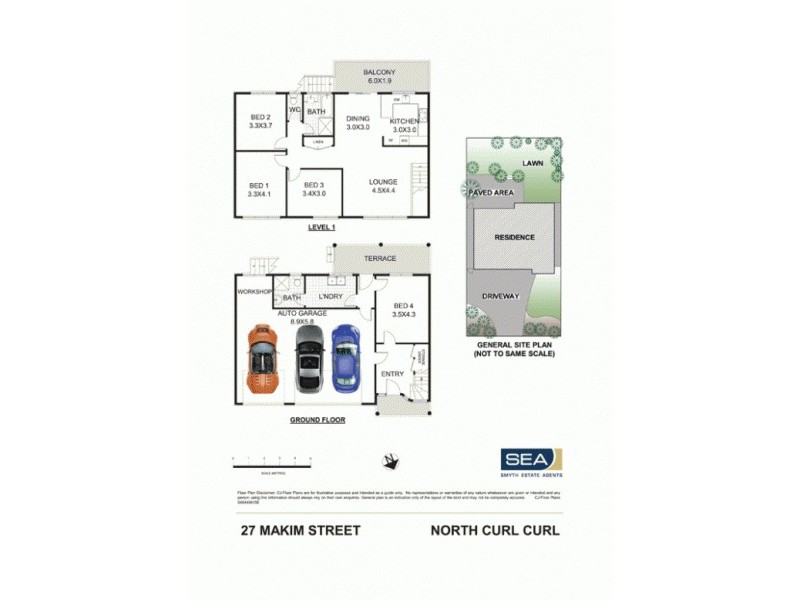 27 Makim Street, North Curl Curl NSW 2099 Floorplan