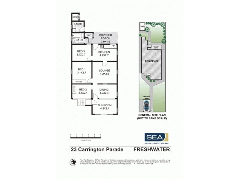 23 Carrington Parade, Freshwater NSW 2096 Floorplan