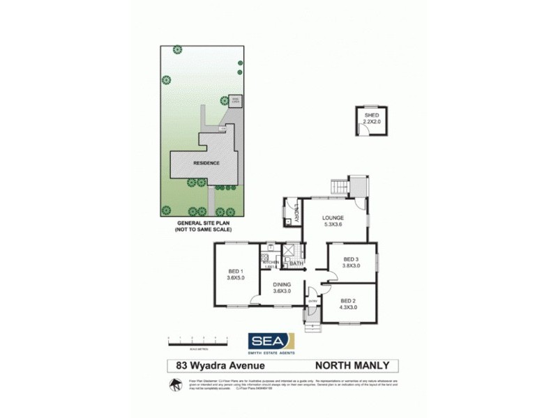 83 Wyadra Avenue, North Manly NSW 2100 Floorplan