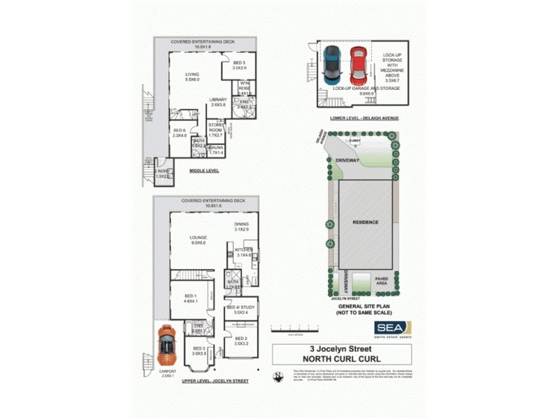 3 Jocelyn Street, North Curl Curl NSW 2099 Floorplan