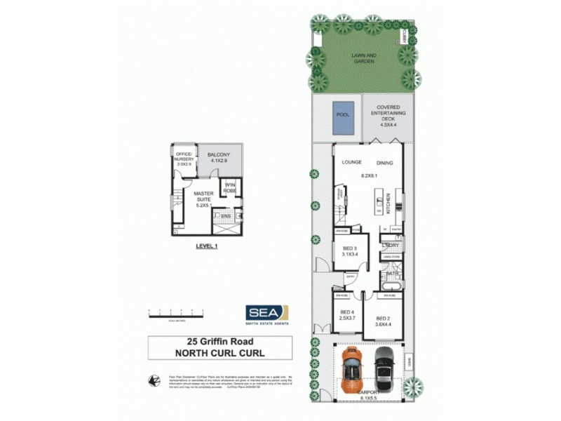25 Griffin Road, North Curl Curl NSW 2099 Floorplan