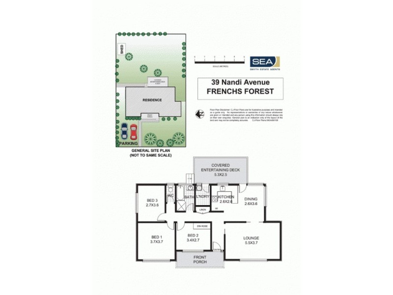 39 Nandi Avenue, Frenchs Forest NSW 2086 Floorplan
