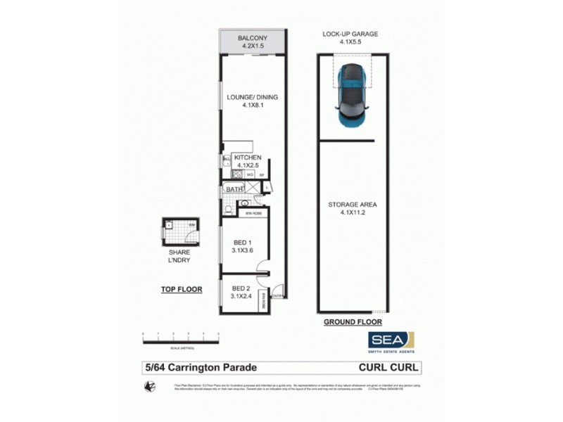 5/64 Carrington Parade, Curl Curl NSW 2096 Floorplan