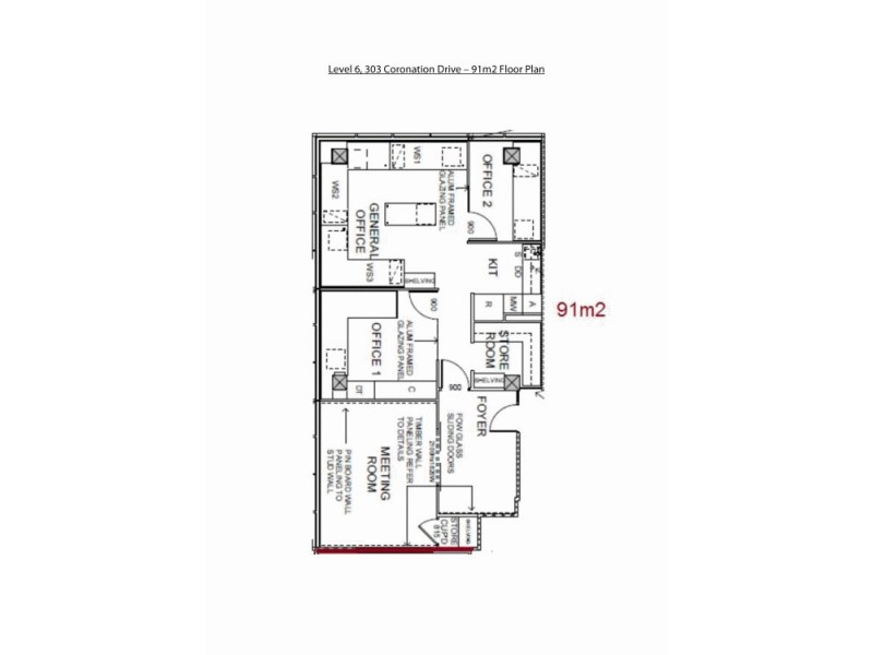Suite 6.02/303 Coronation Drive, Milton QLD 4064 Floorplan
