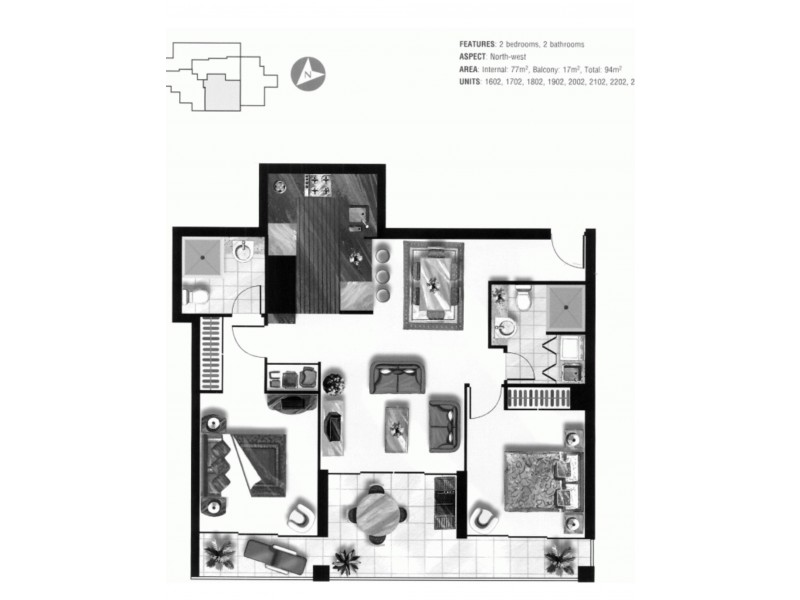 1602/347 ANN STREET, Brisbane City QLD 4000