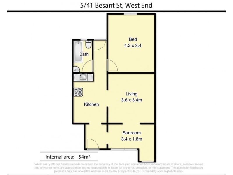 5/41 Besant Street, West End QLD 4101