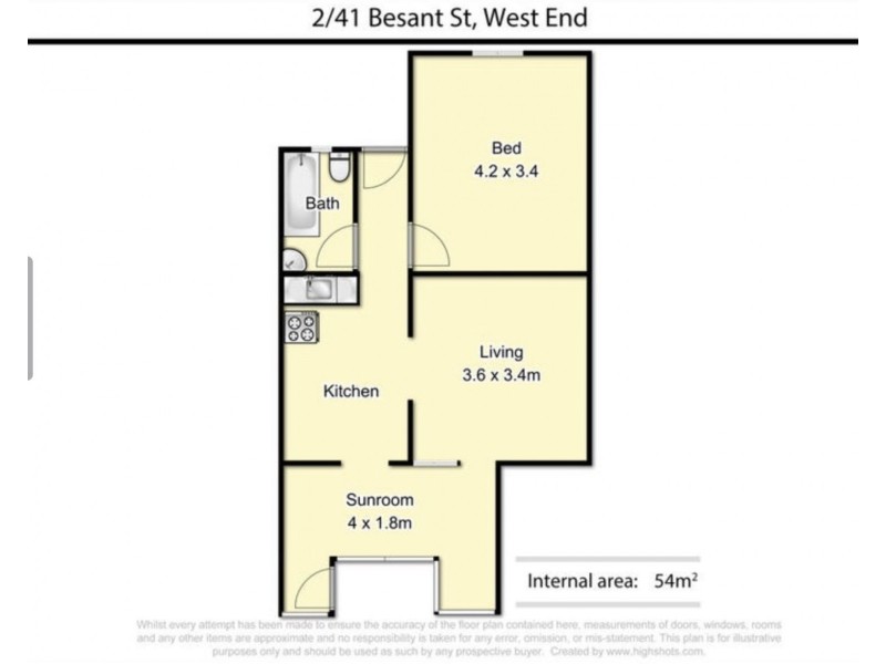 2/41 Besant Street, West End QLD 4101