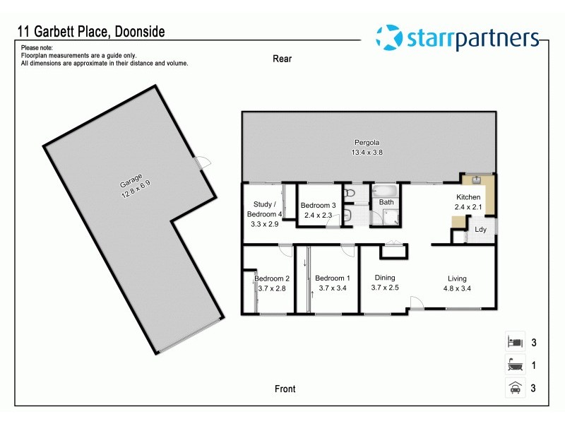 11 Garbett  Place, Doonside NSW 2767 Floorplan