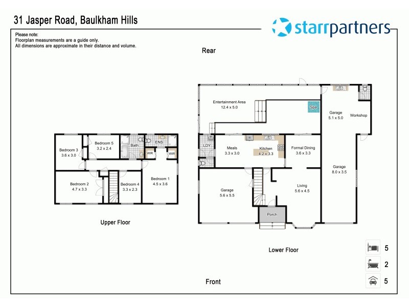 31 Jasper Road, Baulkham Hills NSW 2153 Floorplan