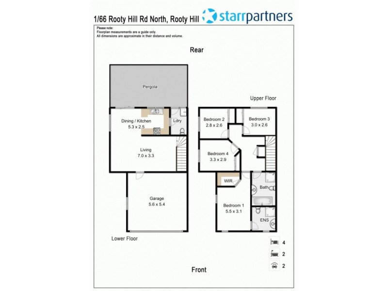 1/66 Rooty Hill Road North, Rooty Hill NSW 2766 Floorplan