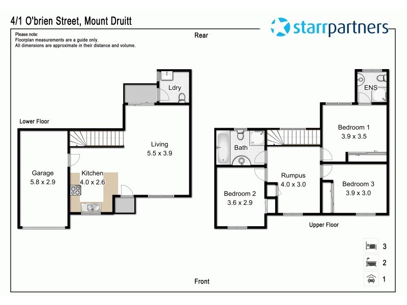 4/1 O’Brien Street, Mount Druitt NSW 2770 Floorplan