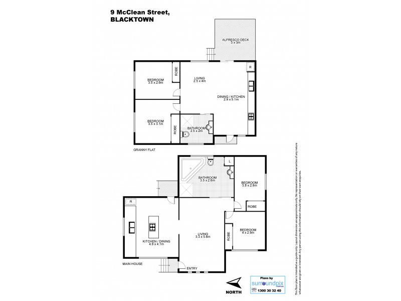9 McClean Street, Blacktown NSW 2148 Floorplan