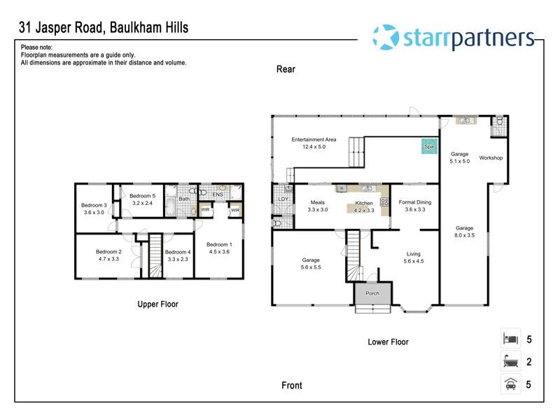 31 Jasper Road, Baulkham Hills NSW 2153 Floorplan