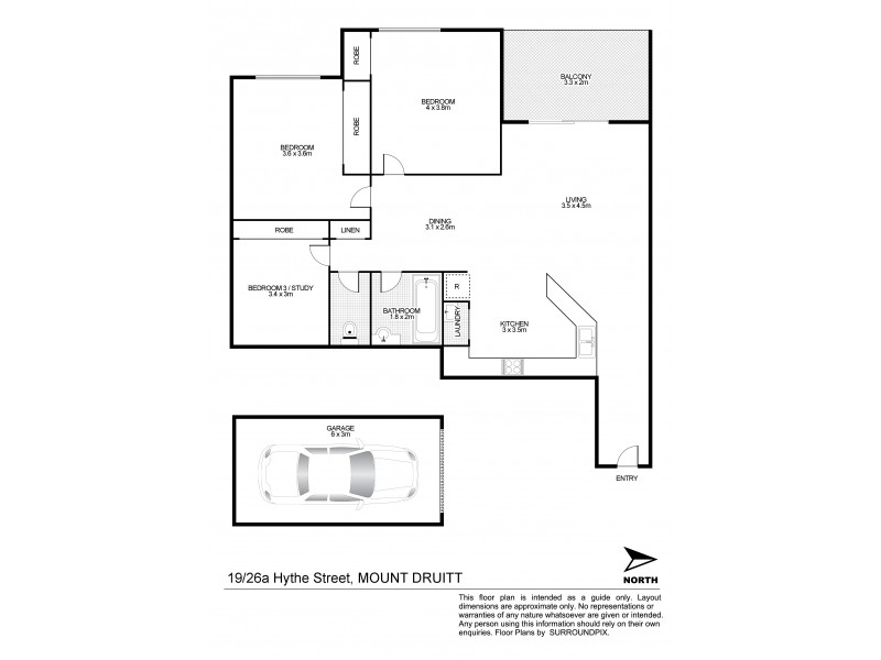 19/26A Hythe Street, Mount Druitt NSW 2770 Floorplan