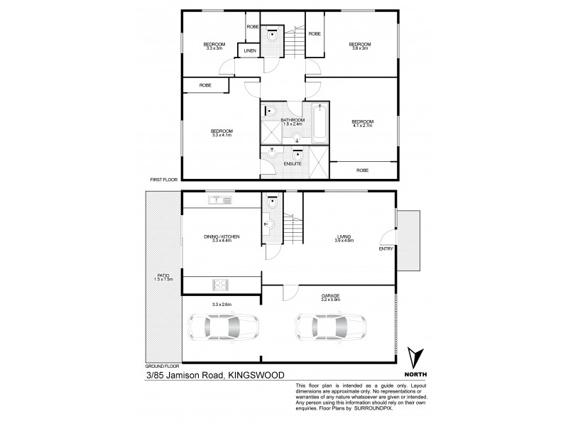 3/85 Jamison Road, Kingswood NSW 2747 Floorplan