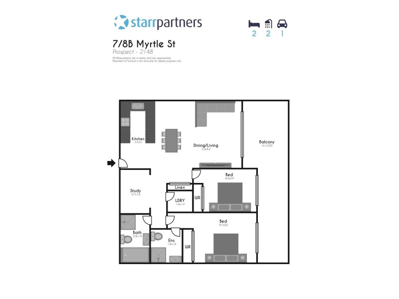 G7/8B Myrtle Street, Prospect NSW 2148