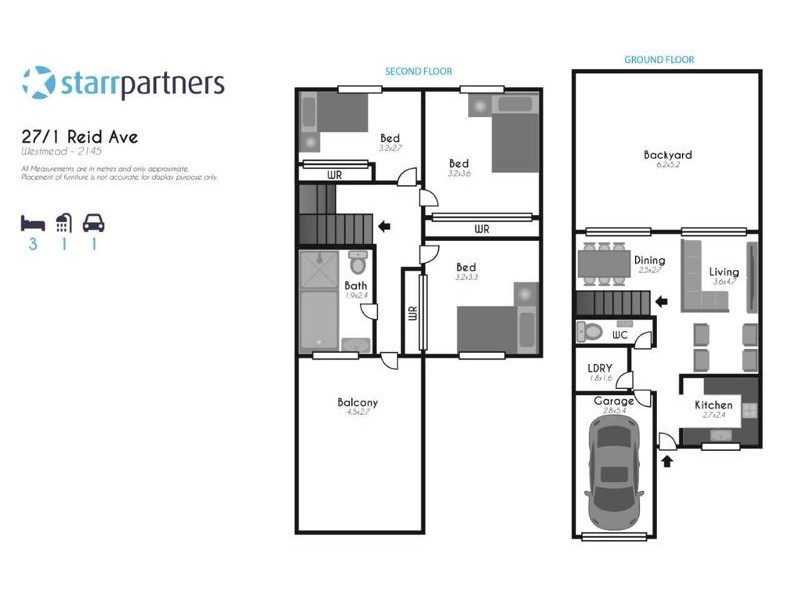 27/1 Reid Avenue, Westmead NSW 2145 Floorplan